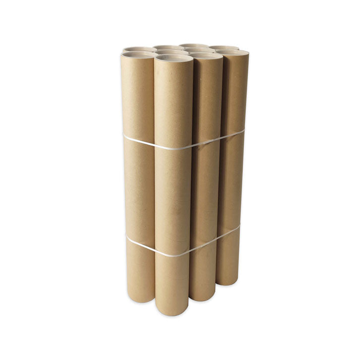 Tubo Porta Poster E Documenti - 2 Pezzi Da 9 Pollici - Giallo, Perfetto Per Archiviare E Spedire Con Sicurezza - Foto 6