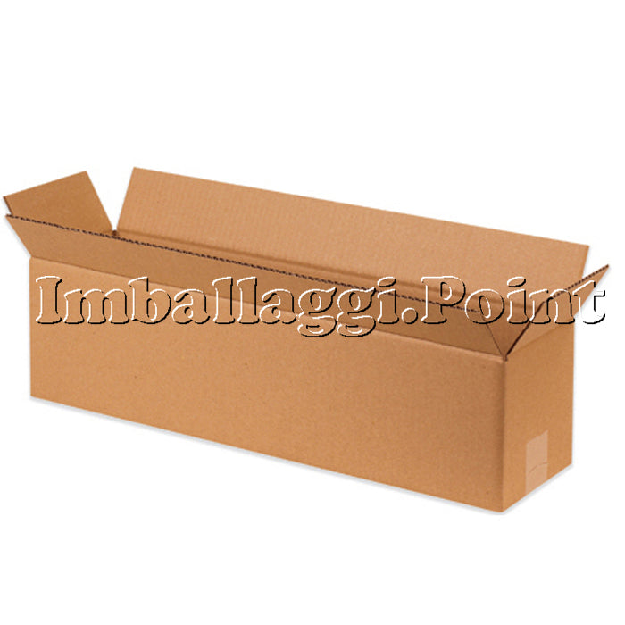 Scatole lunghe due onde avana 20 cm x 20 cm x 160 cm – cardboard